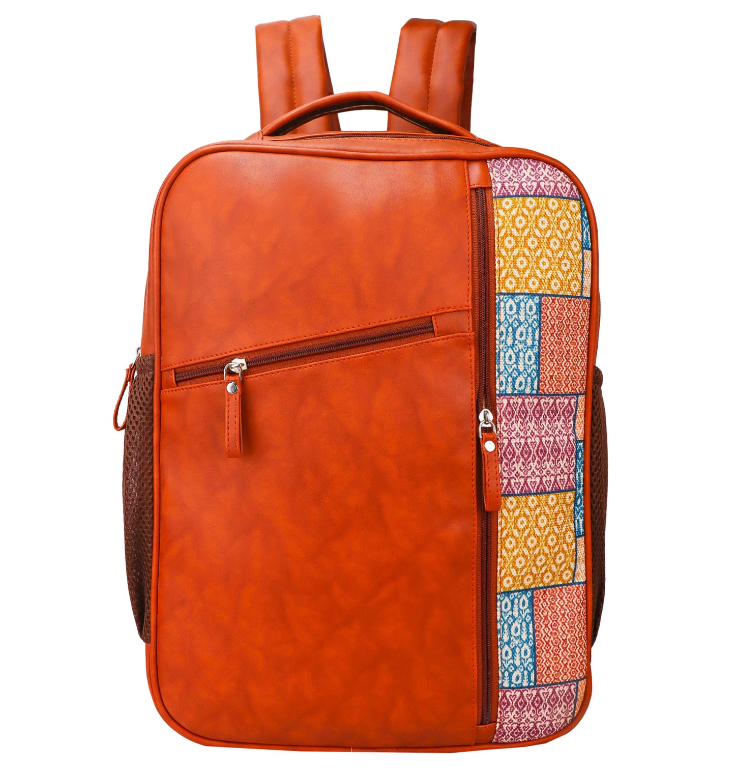 Kyoto - The Timeless Beauty: Vegan Leather Backpack - Multicolor