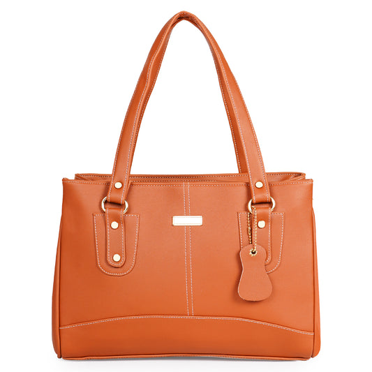 Amara The Queen Purse Handbag - Tan