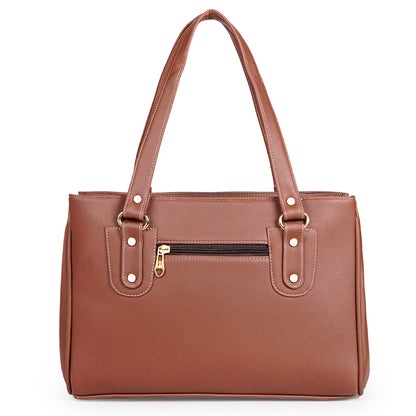 Amara The Queen Purse Handbag - Brown