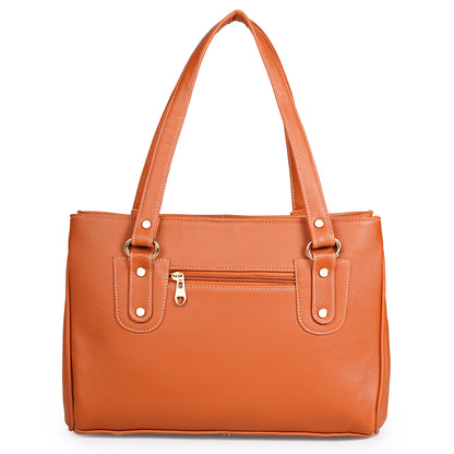 Amara The Queen Purse Handbag - Tan