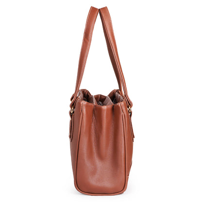 Amara The Queen Purse Handbag - Brown