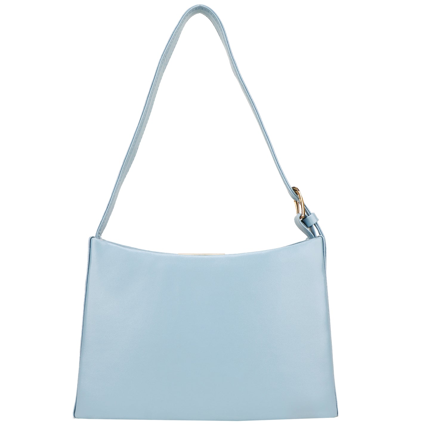 Cressida Vegan Leather Shoulder Handbag - Blue