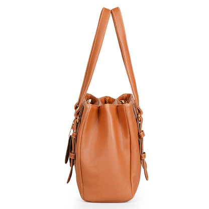 Amara The Gorgeous Purse Handbag - Tan