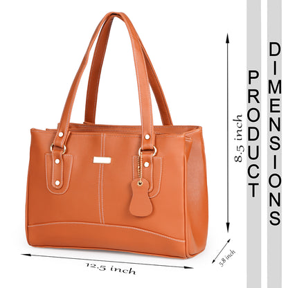 Amara The Queen Purse Handbag - Tan