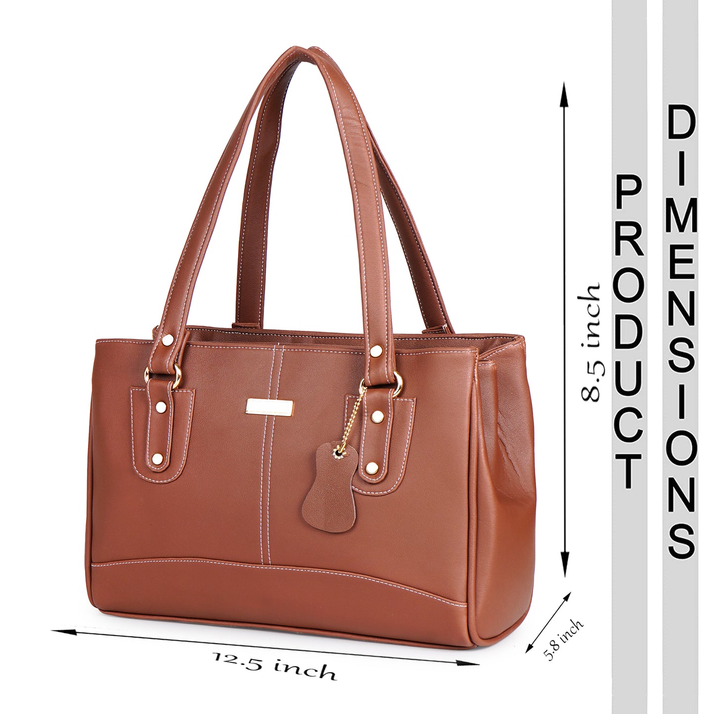 Amara The Queen Purse Handbag - Brown