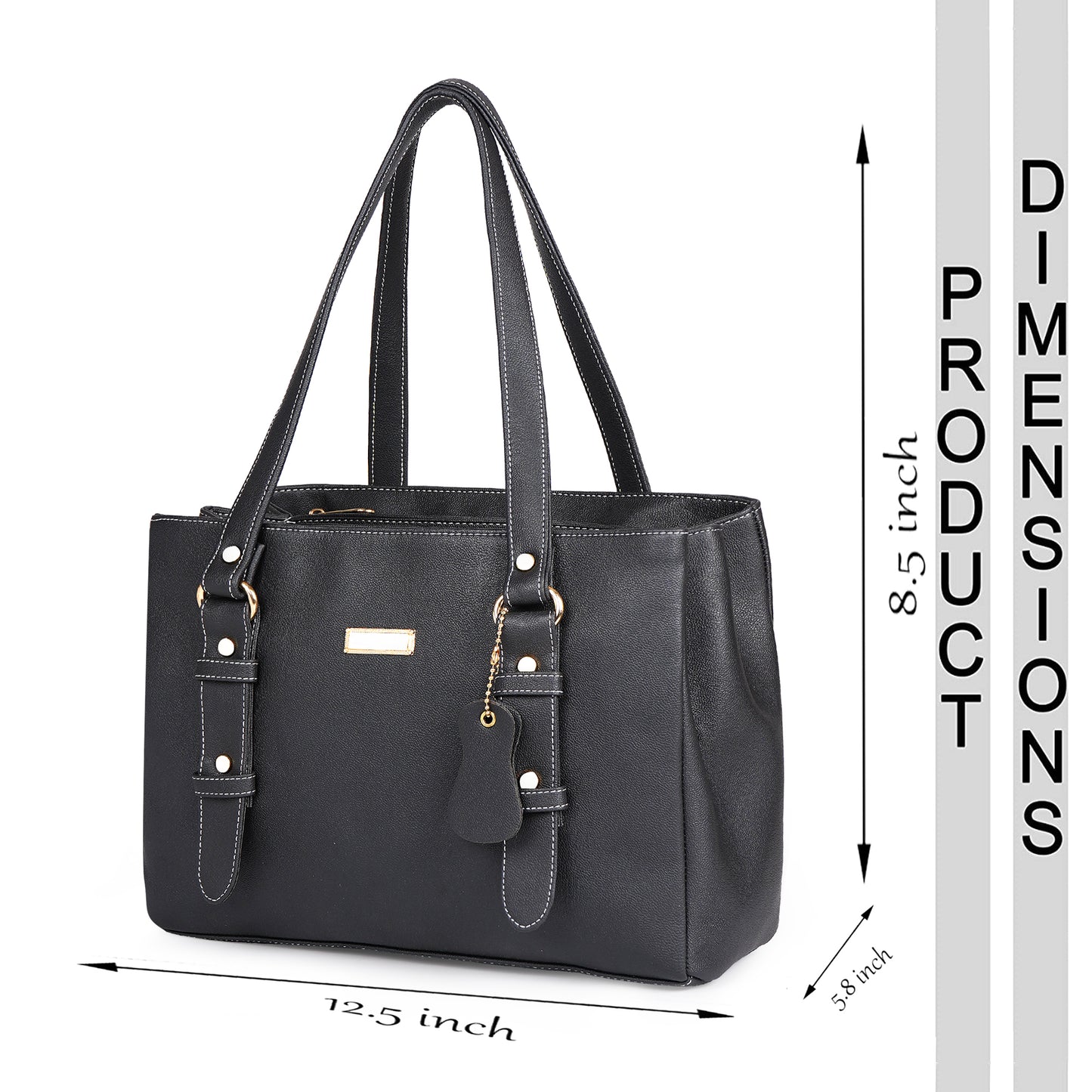 Amara The Gorgeous Purse Handbag - Black