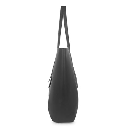 Aliza Vespera Tote Bag with Double Shoulder Handle - Black