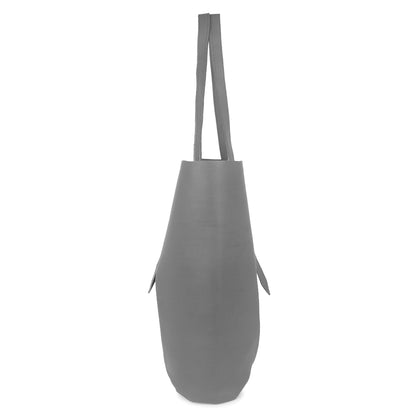 Aliza Vespera Tote Bag with Double Shoulder Handle - Grey