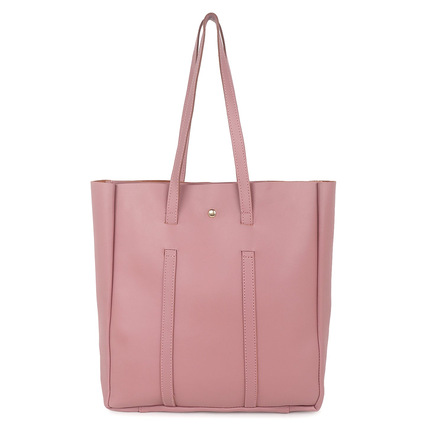 Aliza Stella Tote Bag with Double Shoulder Handle - Pink