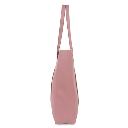 Aliza Stella Tote Bag with Double Shoulder Handle - Pink