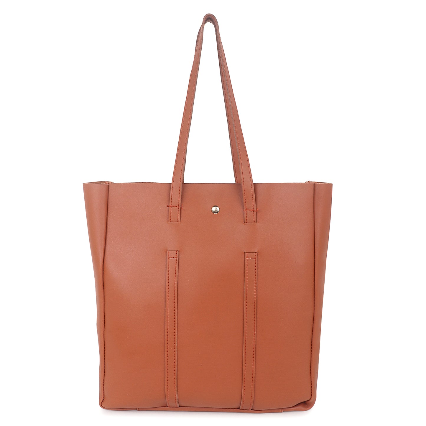 Copy of Aliza Stella Tote Bag with Double Shoulder Handle - Tan